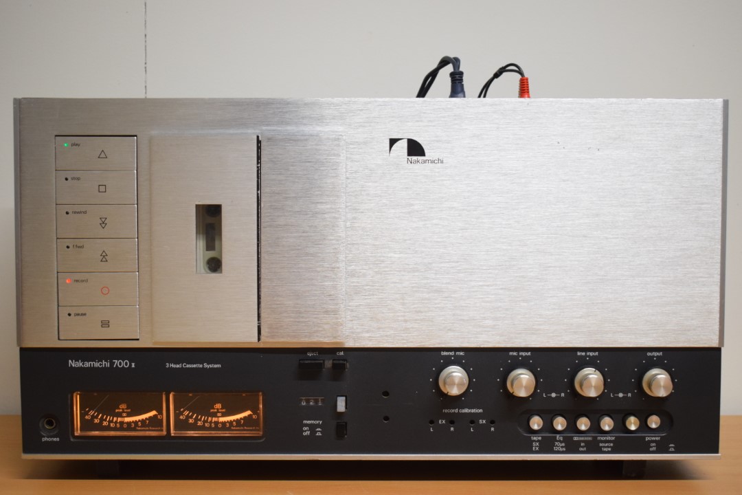 Nakamichi 700 II Tri-Tracer 3head Cassette Deck  			